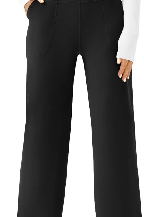 Women's High Waist Wide Leg Yoga Sweatpants with Pockets