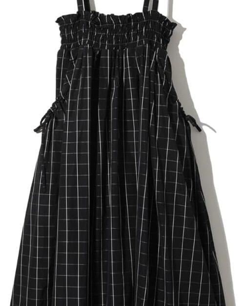 Women's Ruched Pocket Suspender Skirt