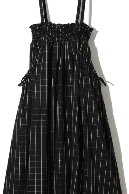 Women's Ruched Pocket Suspender Skirt