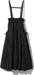 Women's Ruched Pocket Suspender Skirt