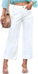 Women's Trendy High Waisted Cropped Flare Jeans
