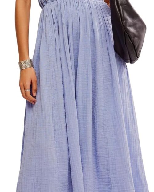 Women's Midi Solid Dress
