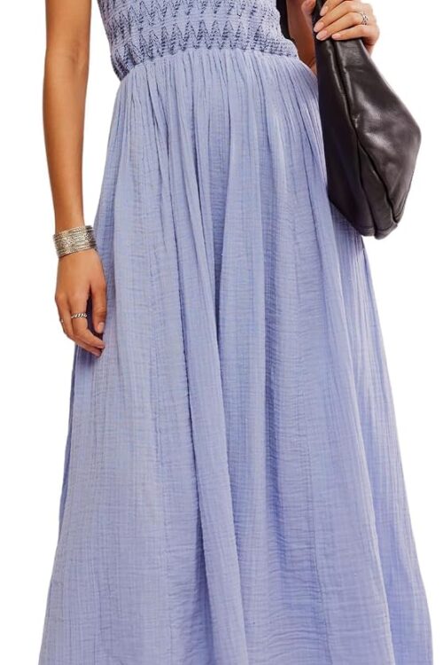 Women's Midi Solid Dress